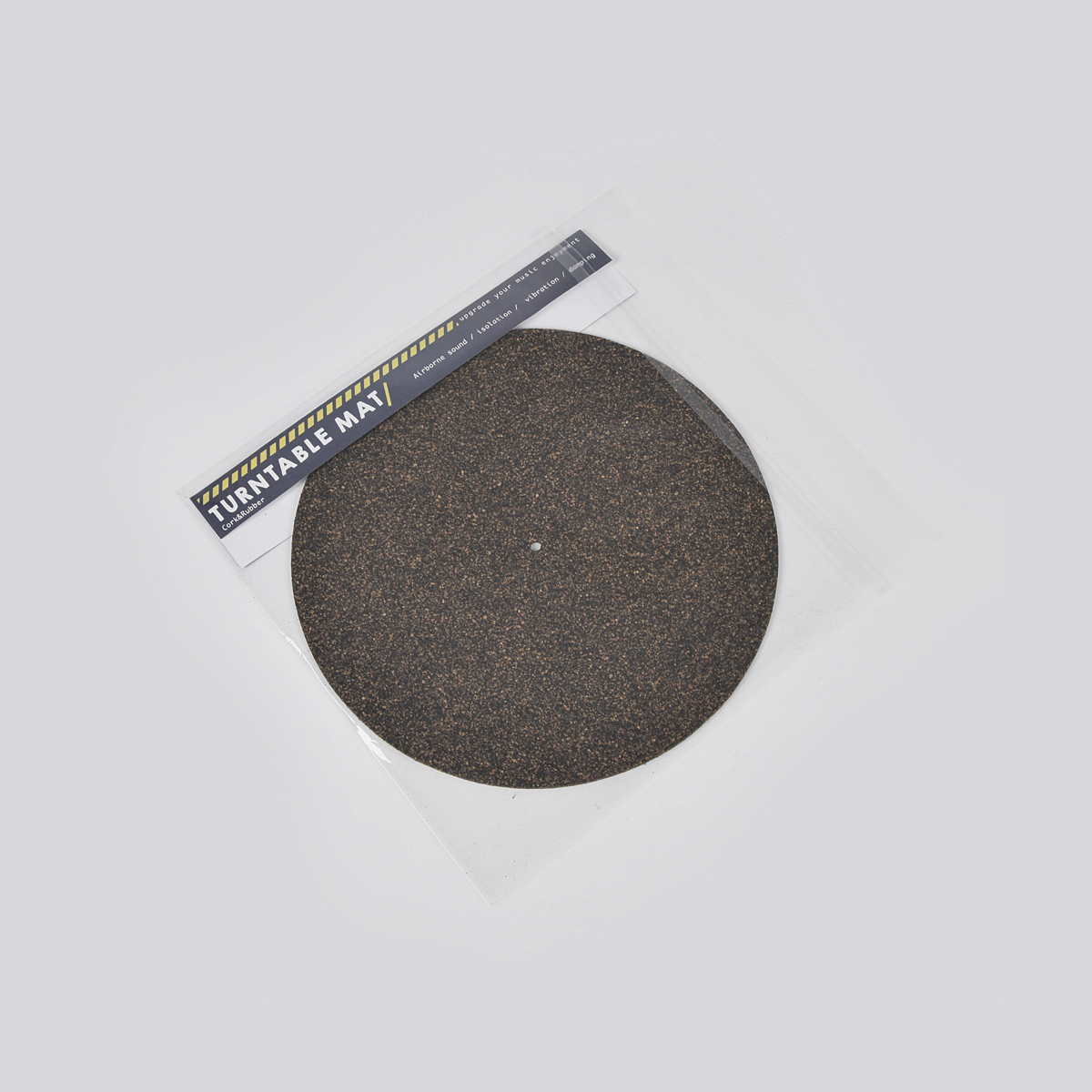 Airborne Natural cork and rubber turntable mat
